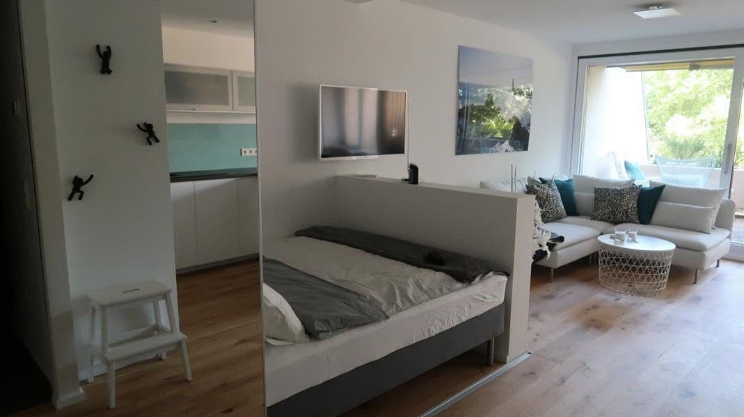 Studio flat to rent, 49 m², Neckarpromenade 16, Mannheim, Baden-Württemberg Studio flat to rent, 49 m², Neckarpromenade 16, Mannheim, Baden-Württemberg