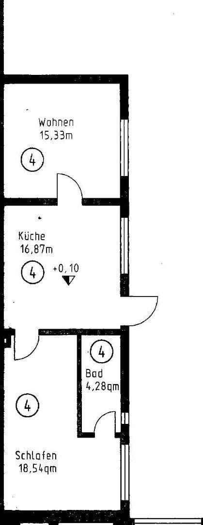 3 bedroom flat to rent, 55 m², Poststr.11, Dillenburg, Hesse 3 bedroom flat to rent, 55 m², Poststr.11, Dillenburg, Hesse