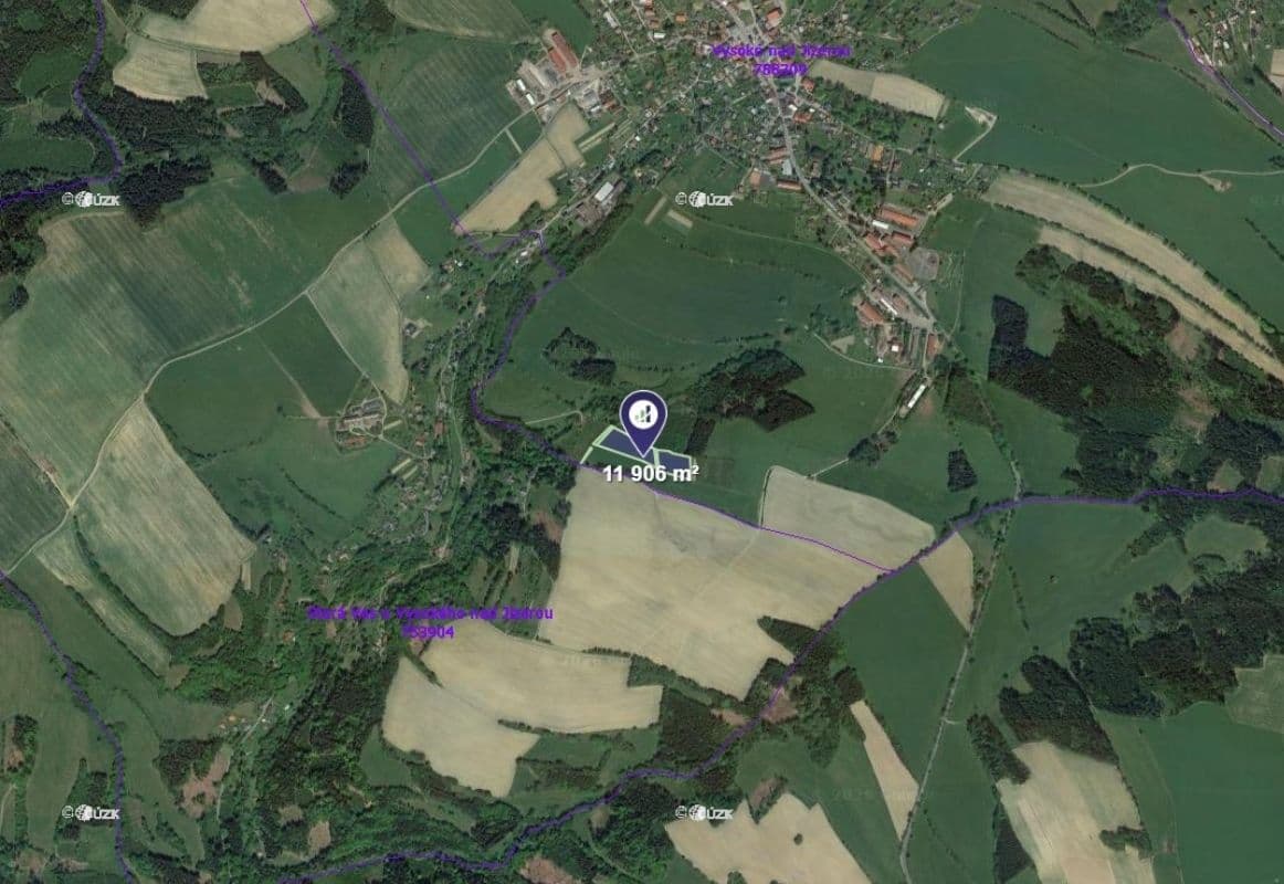 plot for sale, 744 m², Vysoké nad Jizerou, Liberecký Region plot for sale, 744 m², Vysoké nad Jizerou, Liberecký Region