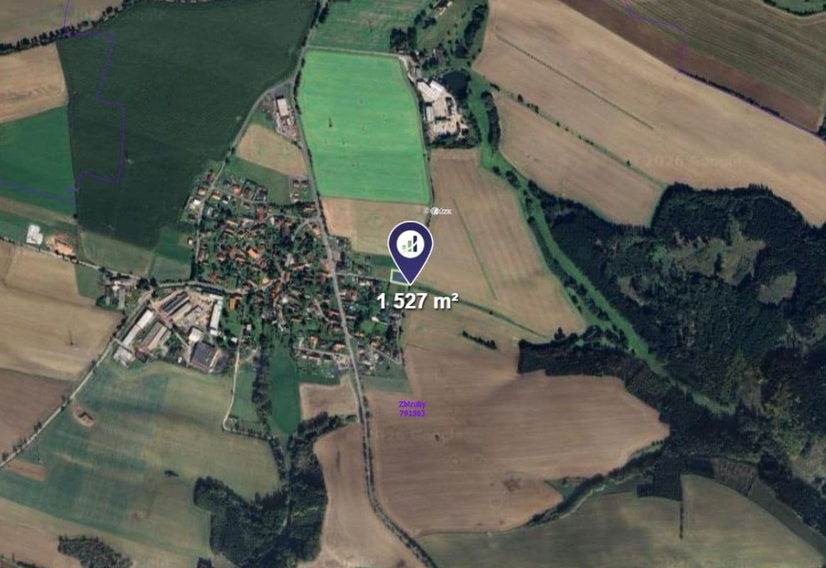 plot for sale, 1,527 m², Zbizuby, Středočeský Region plot for sale, 1,527 m², Zbizuby, Středočeský Region