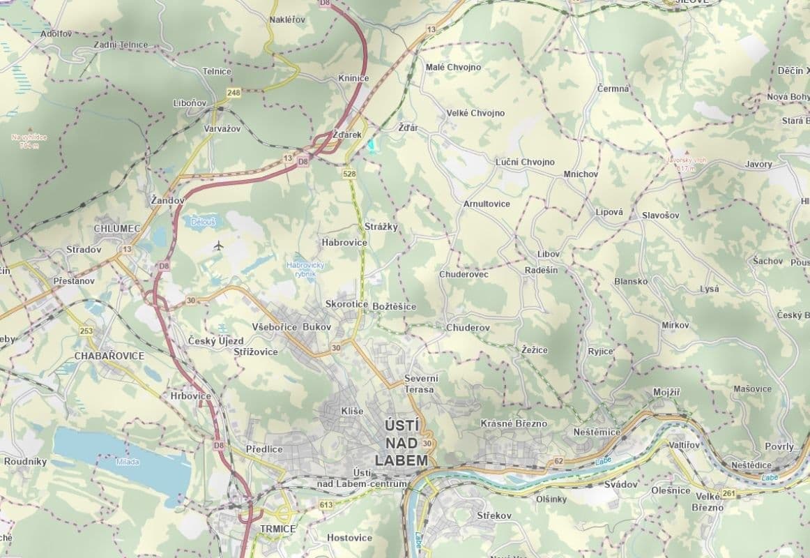 plot for sale, 1,839 m², Velké Chvojno, Ústecký Region plot for sale, 1,839 m², Velké Chvojno, Ústecký Region