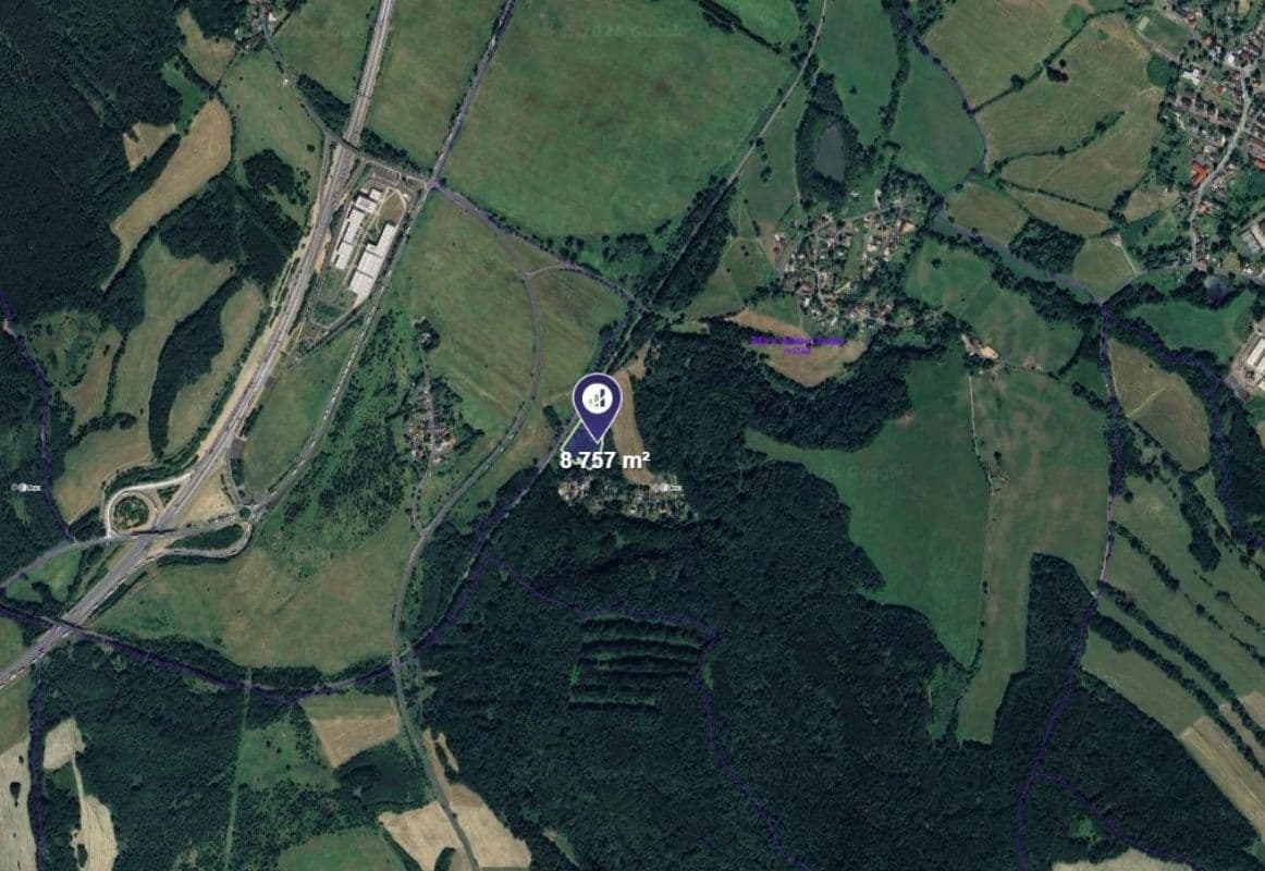 plot for sale, 8,757 m², Velké Chvojno, Ústecký Region plot for sale, 8,757 m², Velké Chvojno, Ústecký Region