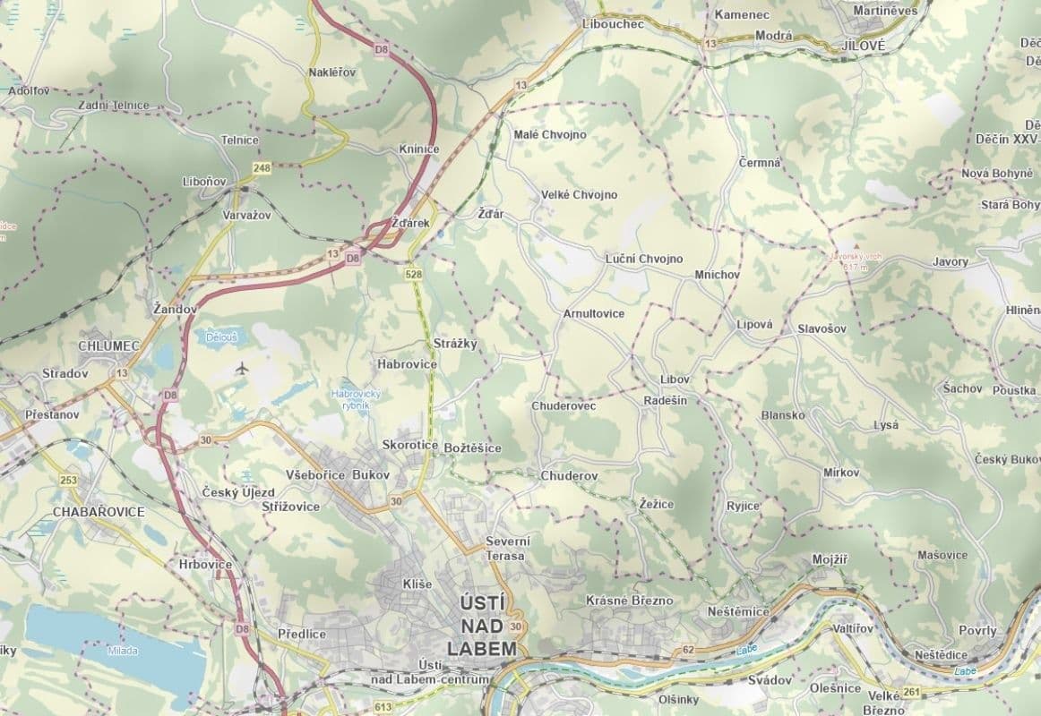 plot for sale, 8,757 m², Velké Chvojno, Ústecký Region plot for sale, 8,757 m², Velké Chvojno, Ústecký Region