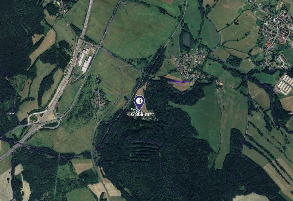 plot for sale, 6,869 m², Velké Chvojno, Ústecký Region plot for sale, 6,869 m², Velké Chvojno, Ústecký Region