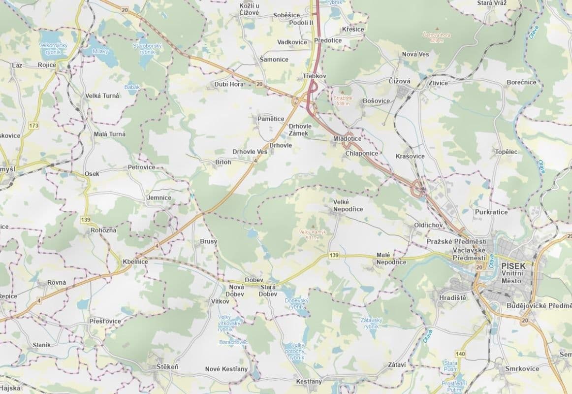 plot for sale, 2,126 m², Přešťovice, Jihočeský Region plot for sale, 2,126 m², Přešťovice, Jihočeský Region