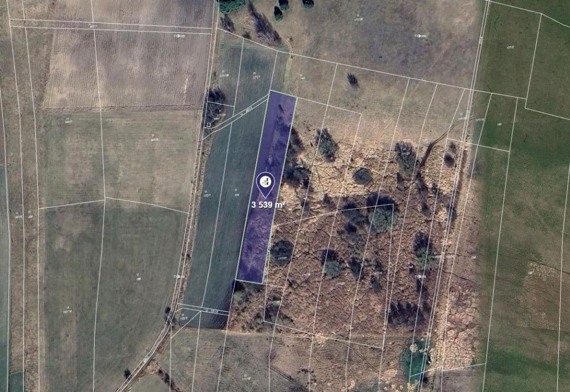 plot for sale, 1,490 m², Uhlířská Lhota, Středočeský Region plot for sale, 1,490 m², Uhlířská Lhota, Středočeský Region