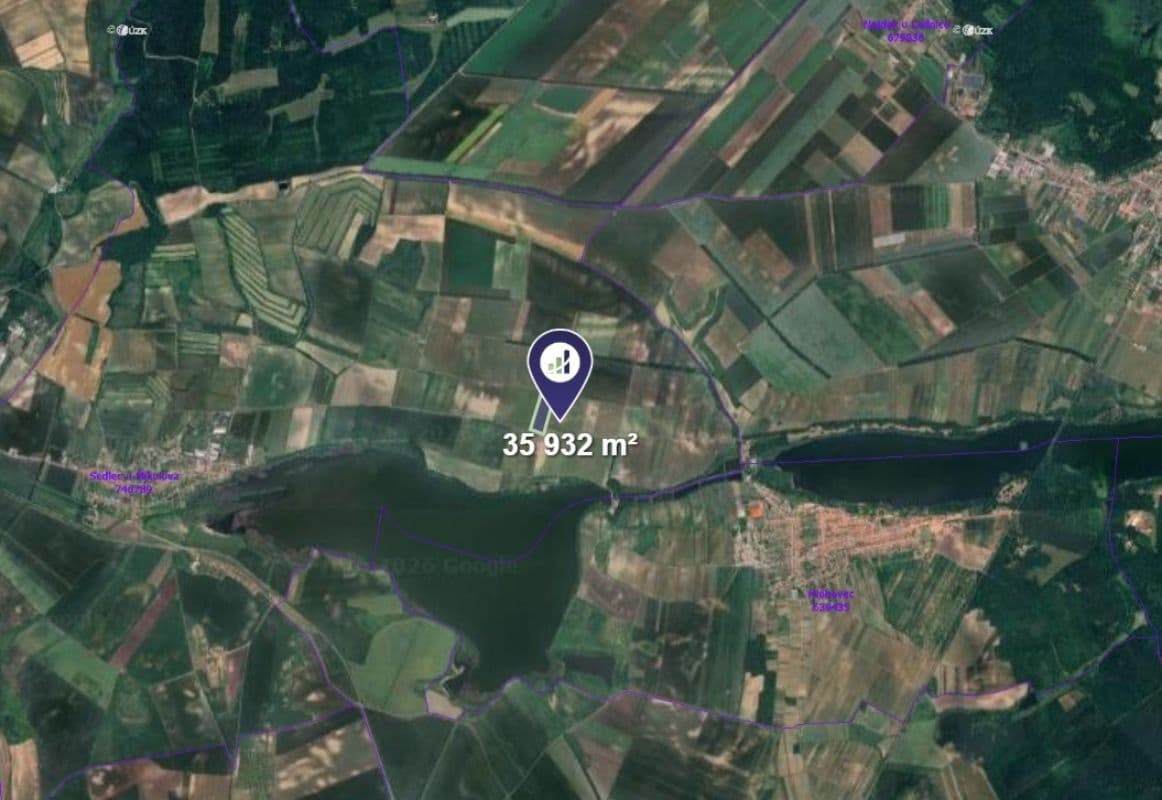 plot for sale, 35,932 m², Sedlec, Jihomoravský Region plot for sale, 35,932 m², Sedlec, Jihomoravský Region