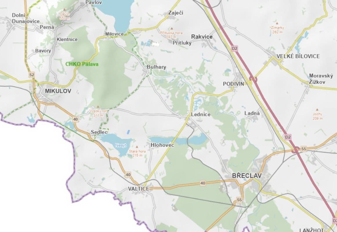 plot for sale, 35,932 m², Sedlec, Jihomoravský Region plot for sale, 35,932 m², Sedlec, Jihomoravský Region