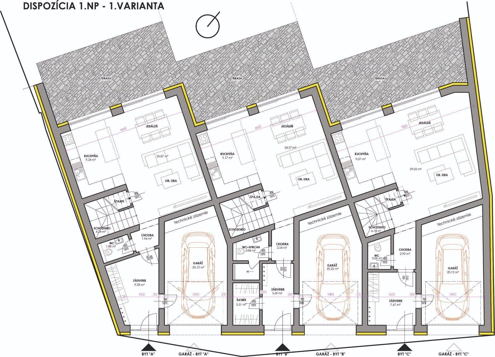 plot for sale, 2,903 m², Rymice, Zlínský Region plot for sale, 2,903 m², Rymice, Zlínský Region