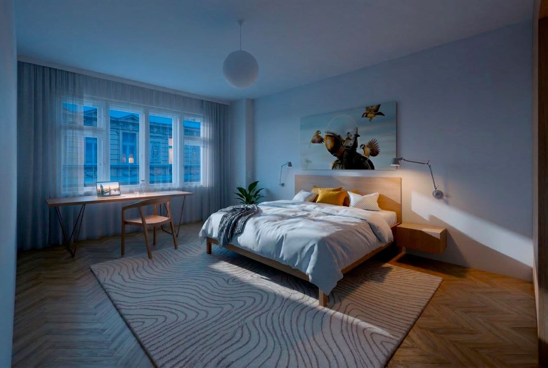 1 bedroom with open-plan kitchen flat for sale, 92 m², Opatovická, Prague, Prague 1 bedroom with open-plan kitchen flat for sale, 92 m², Opatovická, Prague, Prague