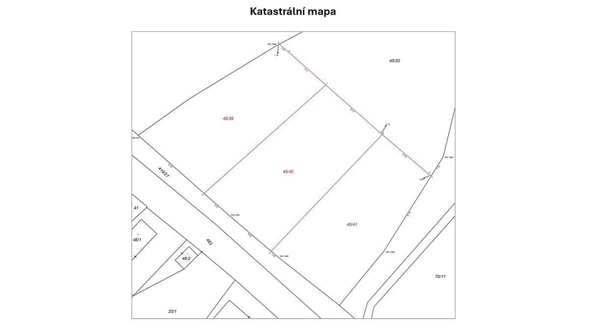 plot for sale, 1,206 m², Kovač, Královéhradecký Region plot for sale, 1,206 m², Kovač, Královéhradecký Region