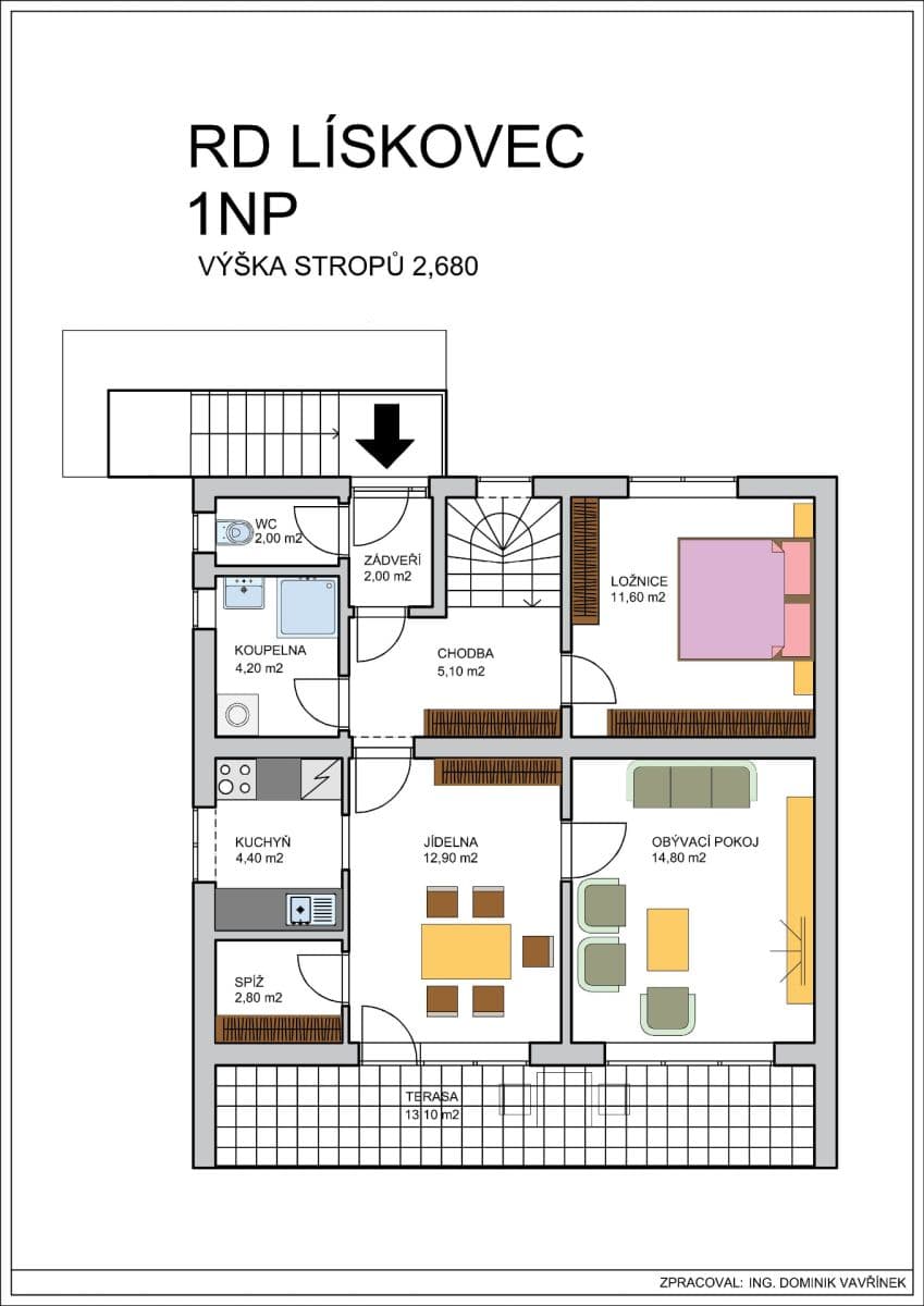 house for sale, 180 m², Koryčany, Zlínský Region house for sale, 180 m², Koryčany, Zlínský Region