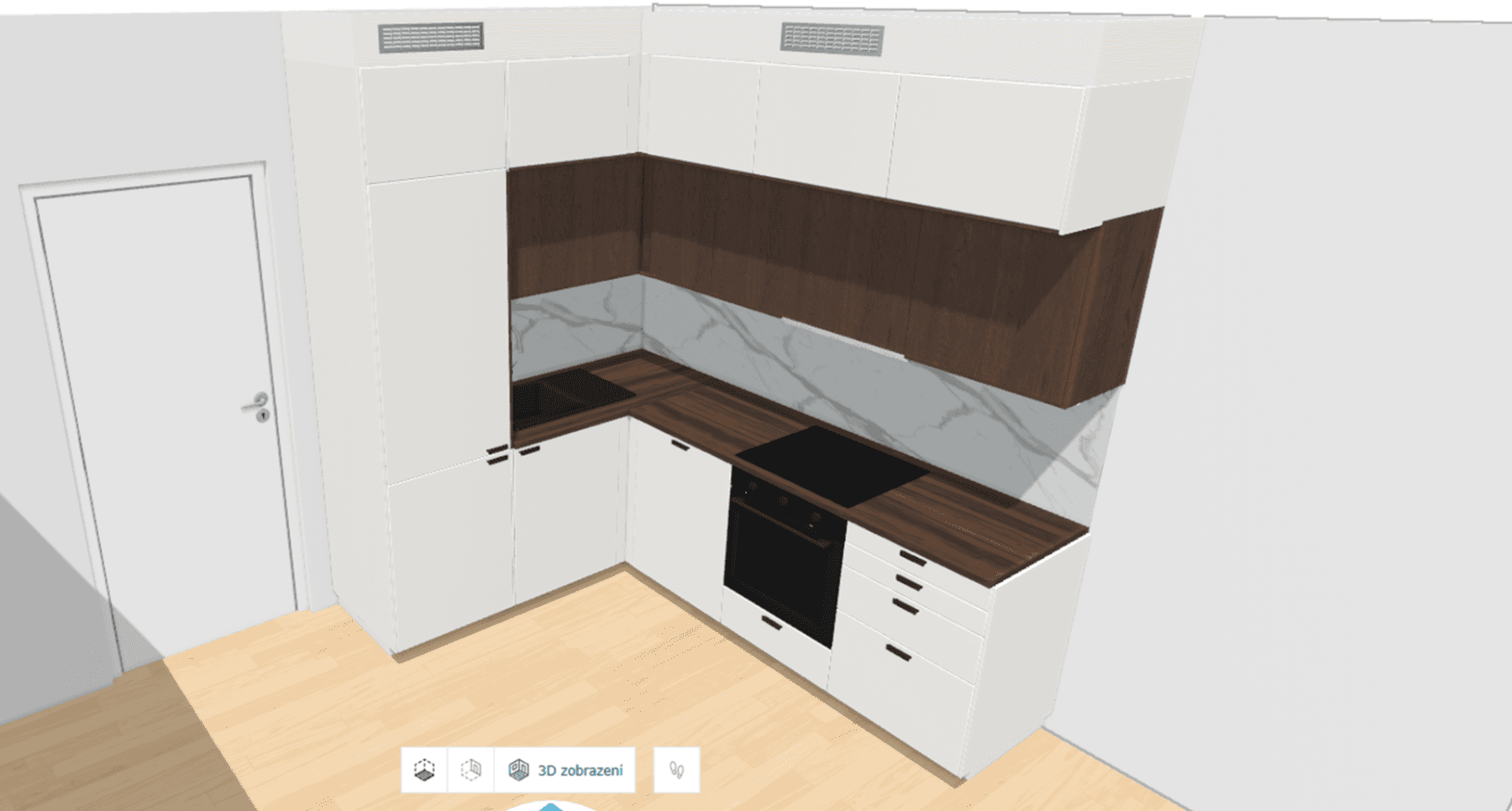 2 bedroom with open-plan kitchen flat to rent, 71 m², Arnošta Valenty, Prague, Prague 2 bedroom with open-plan kitchen flat to rent, 71 m², Arnošta Valenty, Prague, Prague