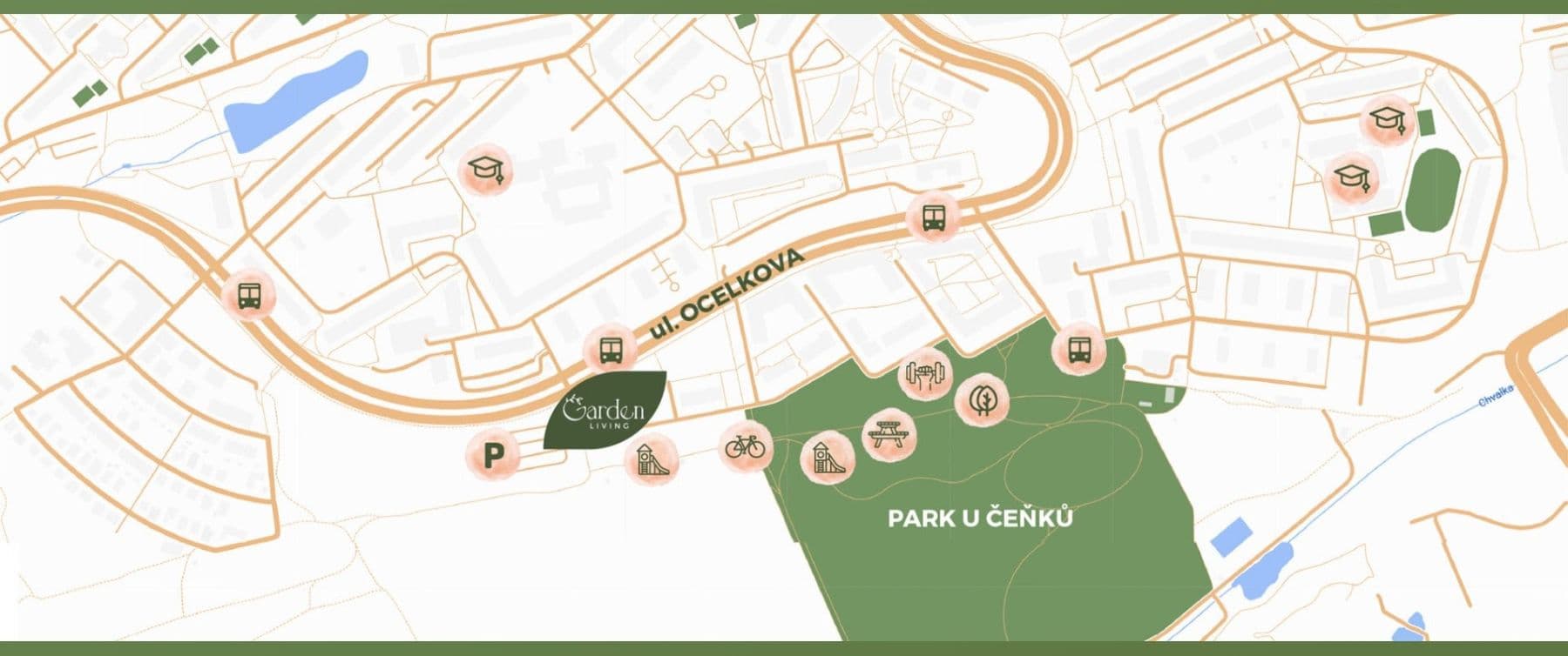 2 bedroom with open-plan kitchen flat to rent, 71 m², Arnošta Valenty, Prague, Prague 2 bedroom with open-plan kitchen flat to rent, 71 m², Arnošta Valenty, Prague, Prague