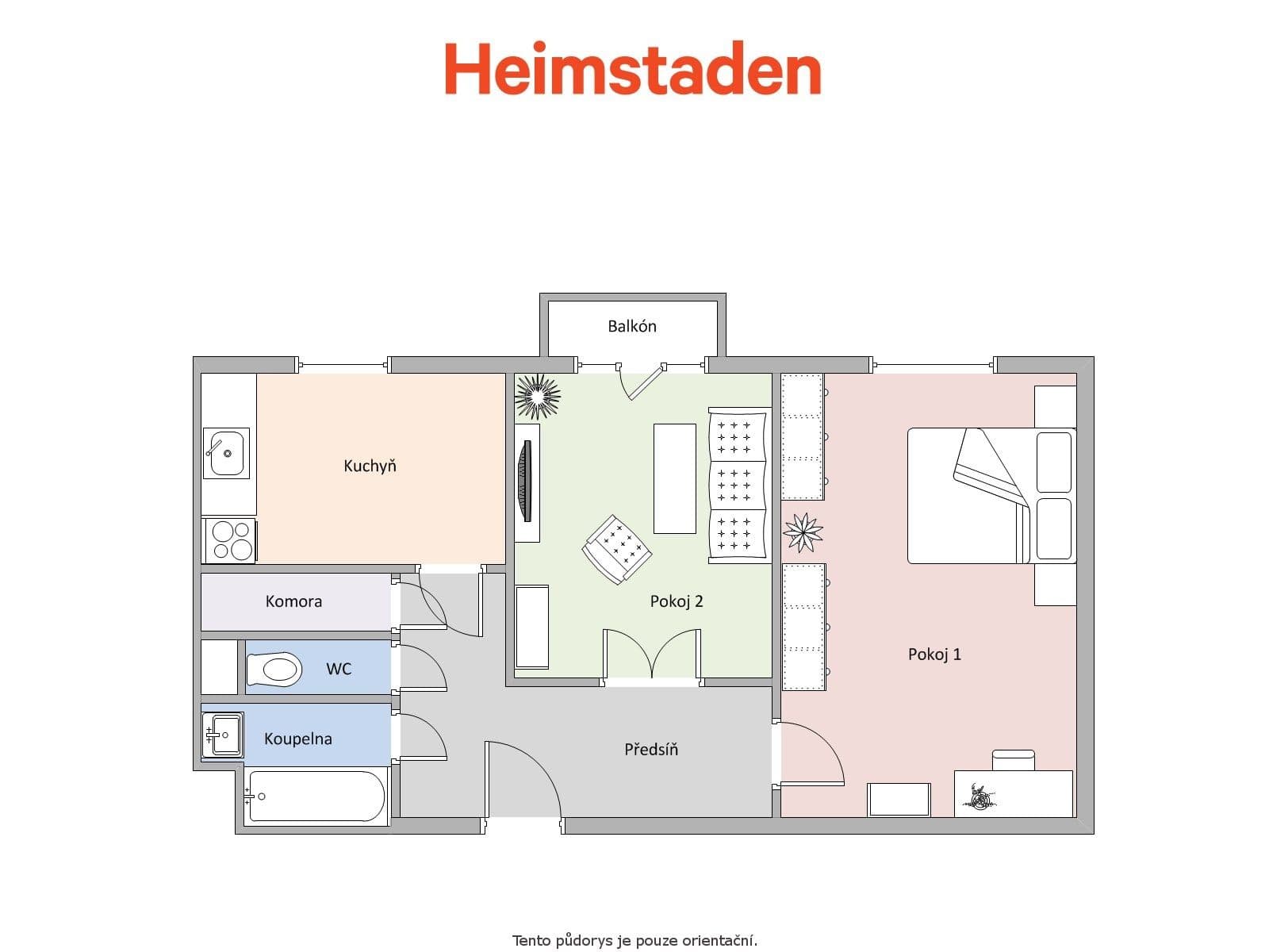 2 bedroom flat to rent, 57 m², Národní třída, Havířov, Moravskoslezský Region 2 bedroom flat to rent, 57 m², Národní třída, Havířov, Moravskoslezský Region