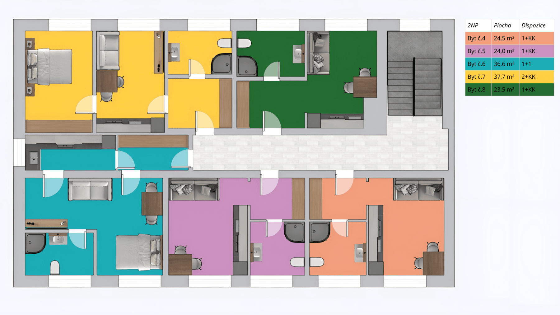 Studio flat for sale, 25 m², Rýchorské náměstí, Žacléř, Královéhradecký Region Studio flat for sale, 25 m², Rýchorské náměstí, Žacléř, Královéhradecký Region