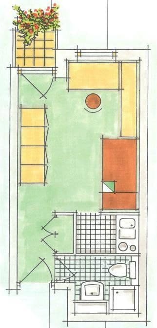 1 bedroom flat for sale, 20 m², Rüsselsheimer Allee 17, Mainz-Laubenheim, Rhineland-Palatinate 1 bedroom flat for sale, 20 m², Rüsselsheimer Allee 17, Mainz-Laubenheim, Rhineland-Palatinate