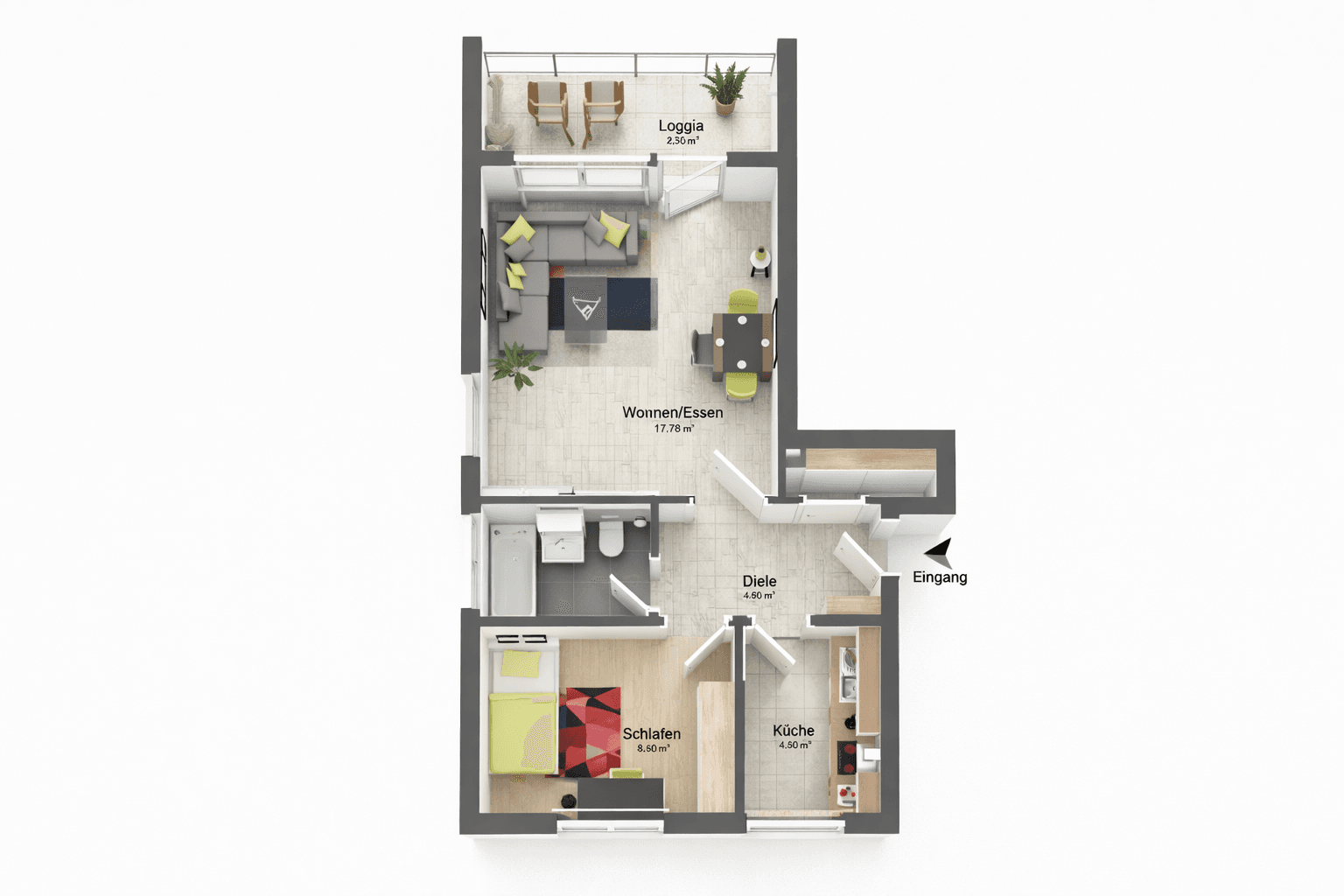2 bedroom flat for sale, 42 m², Frank-Wedekind-Straße 00, Wiesbaden, Hesse 2 bedroom flat for sale, 42 m², Frank-Wedekind-Straße 00, Wiesbaden, Hesse