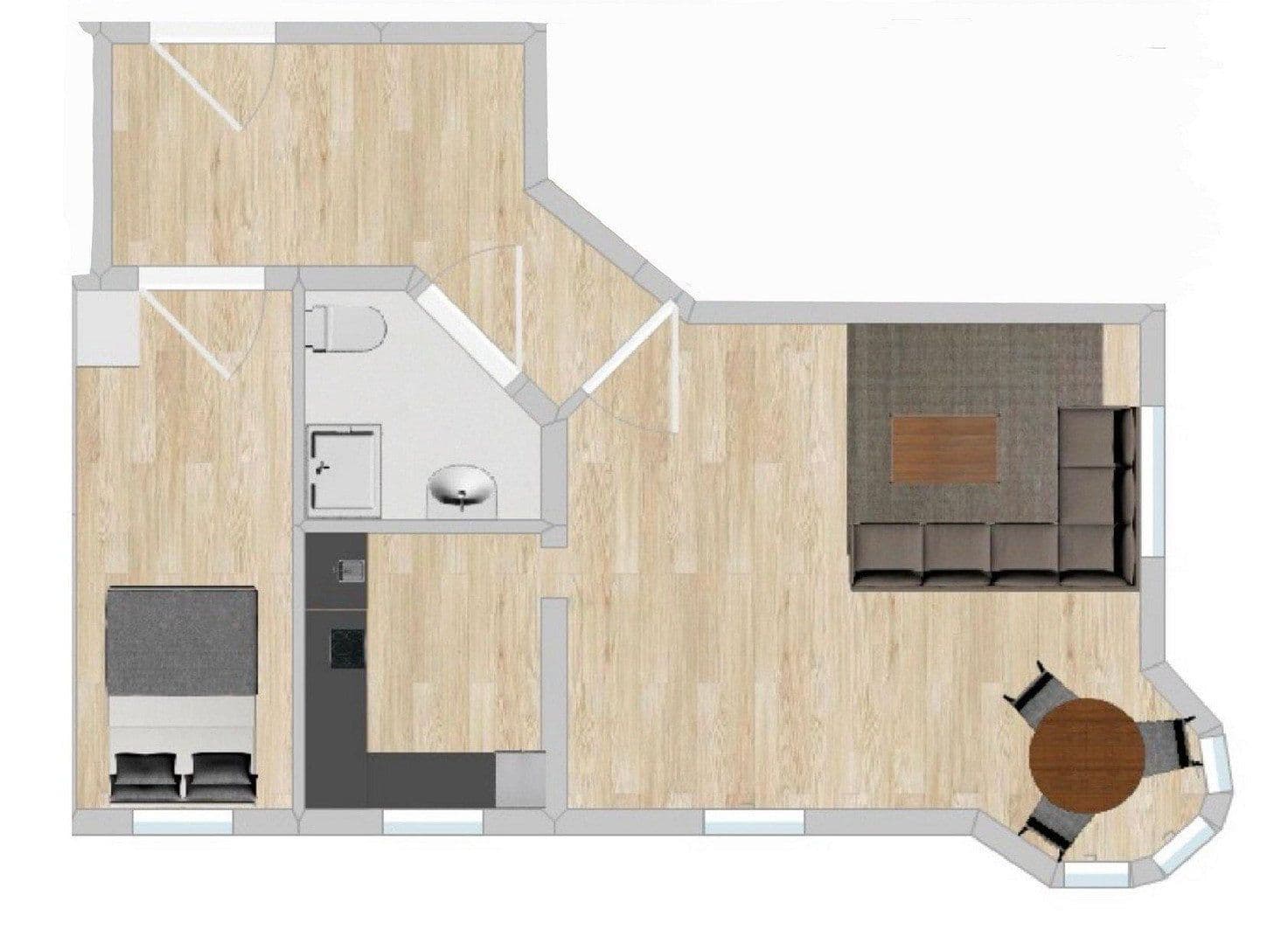 2 bedroom flat to rent, 50 m², Haselbrunner Str. 73, Plauen, Saxony 2 bedroom flat to rent, 50 m², Haselbrunner Str. 73, Plauen, Saxony