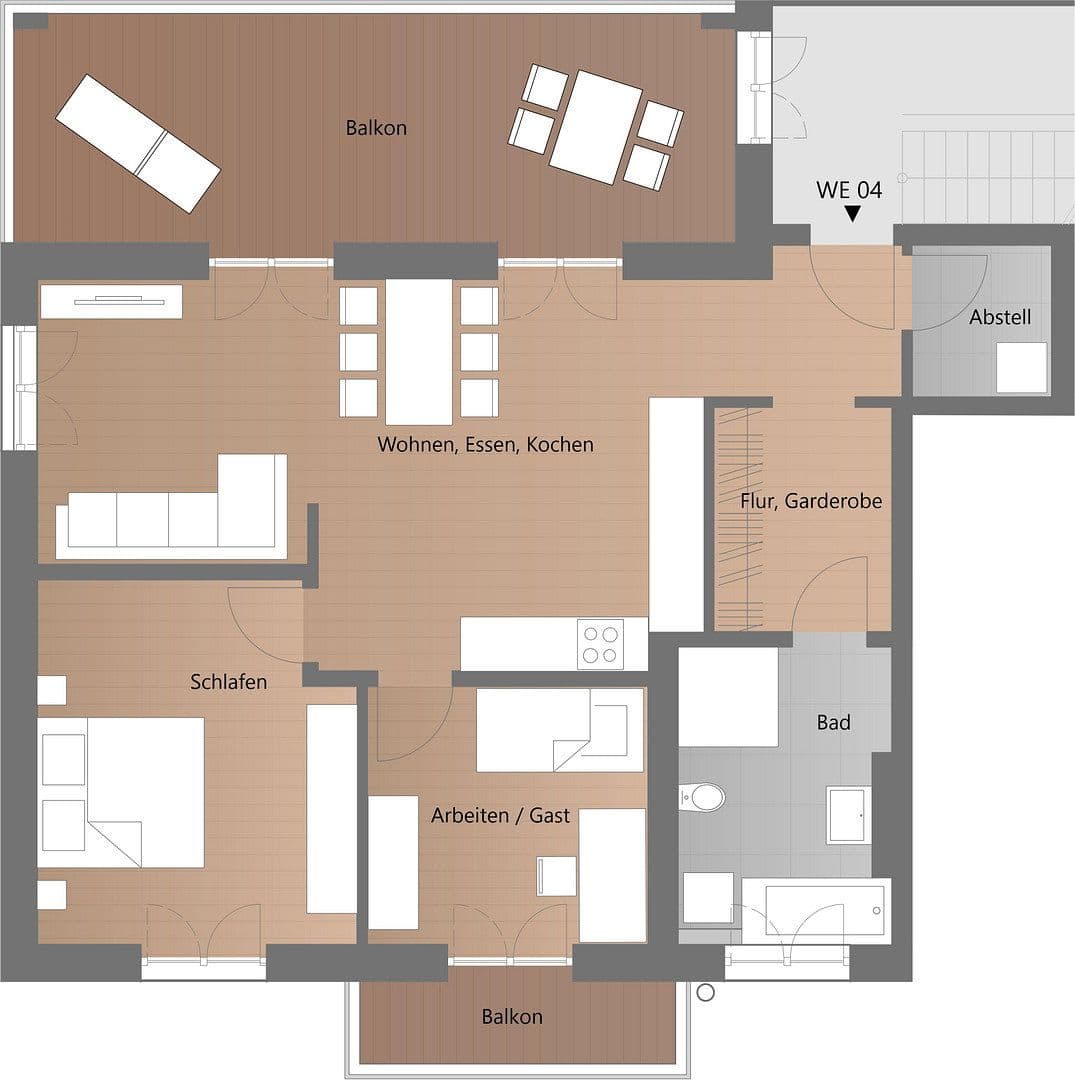 3 bedroom flat to rent, 92 m², Neunkirchen-Seelscheid, North Rhine-Westphalia 3 bedroom flat to rent, 92 m², Neunkirchen-Seelscheid, North Rhine-Westphalia