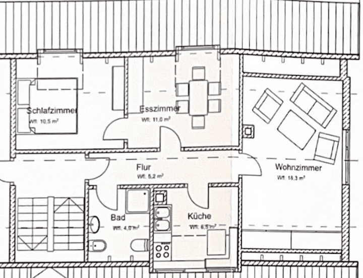 3 bedroom flat to rent, 46 m², Neckarstraße 55, Sulz am Neckar, Baden-Württemberg 3 bedroom flat to rent, 46 m², Neckarstraße 55, Sulz am Neckar, Baden-Württemberg