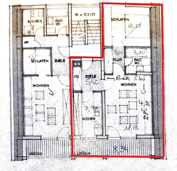 2 bedroom flat to rent, 55 m², Laufamholzstrasse 288, Nürnberg, Bavaria 2 bedroom flat to rent, 55 m², Laufamholzstrasse 288, Nürnberg, Bavaria