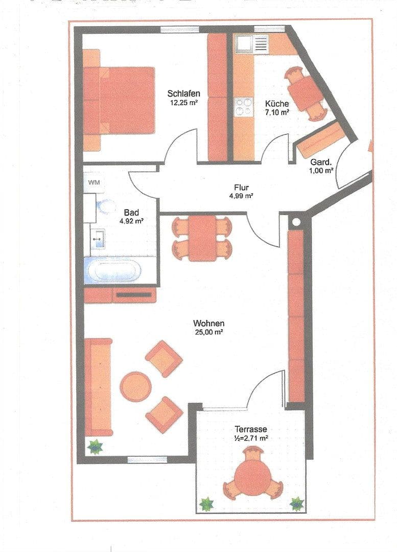 2 bedroom flat for sale, 58 m², München, Bavaria 2 bedroom flat for sale, 58 m², München, Bavaria