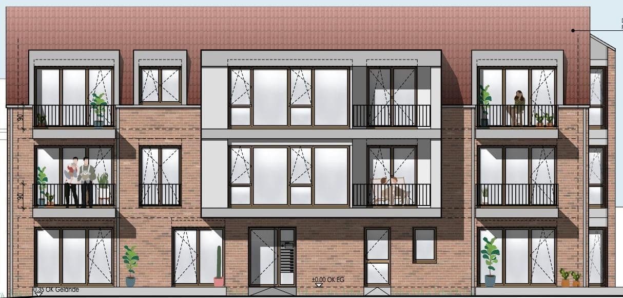 2 bedroom flat to rent, 55 m², Hamburger Allee 51, Nauen, Brandenburg 2 bedroom flat to rent, 55 m², Hamburger Allee 51, Nauen, Brandenburg