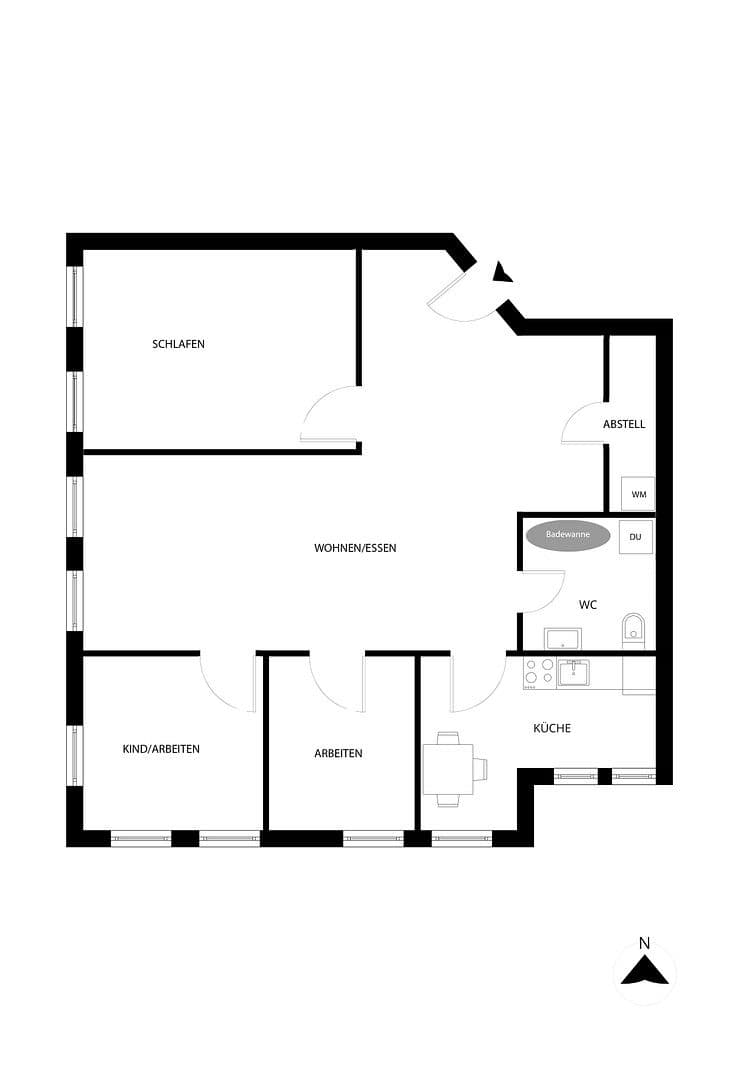 3 bedroom with open-plan kitchen flat to rent, 97 m², Ilsfeld, Baden-Württemberg 3 bedroom with open-plan kitchen flat to rent, 97 m², Ilsfeld, Baden-Württemberg