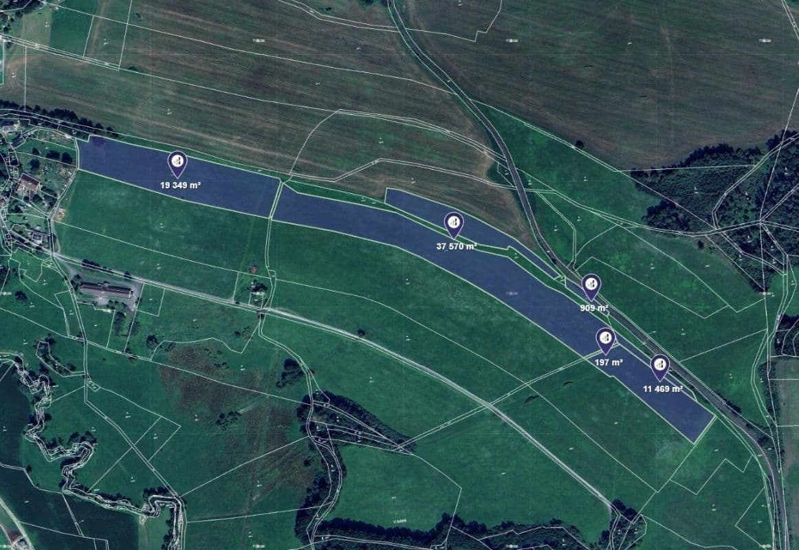 plot for sale, 8,687 m², Zákupy, Liberecký Region plot for sale, 8,687 m², Zákupy, Liberecký Region