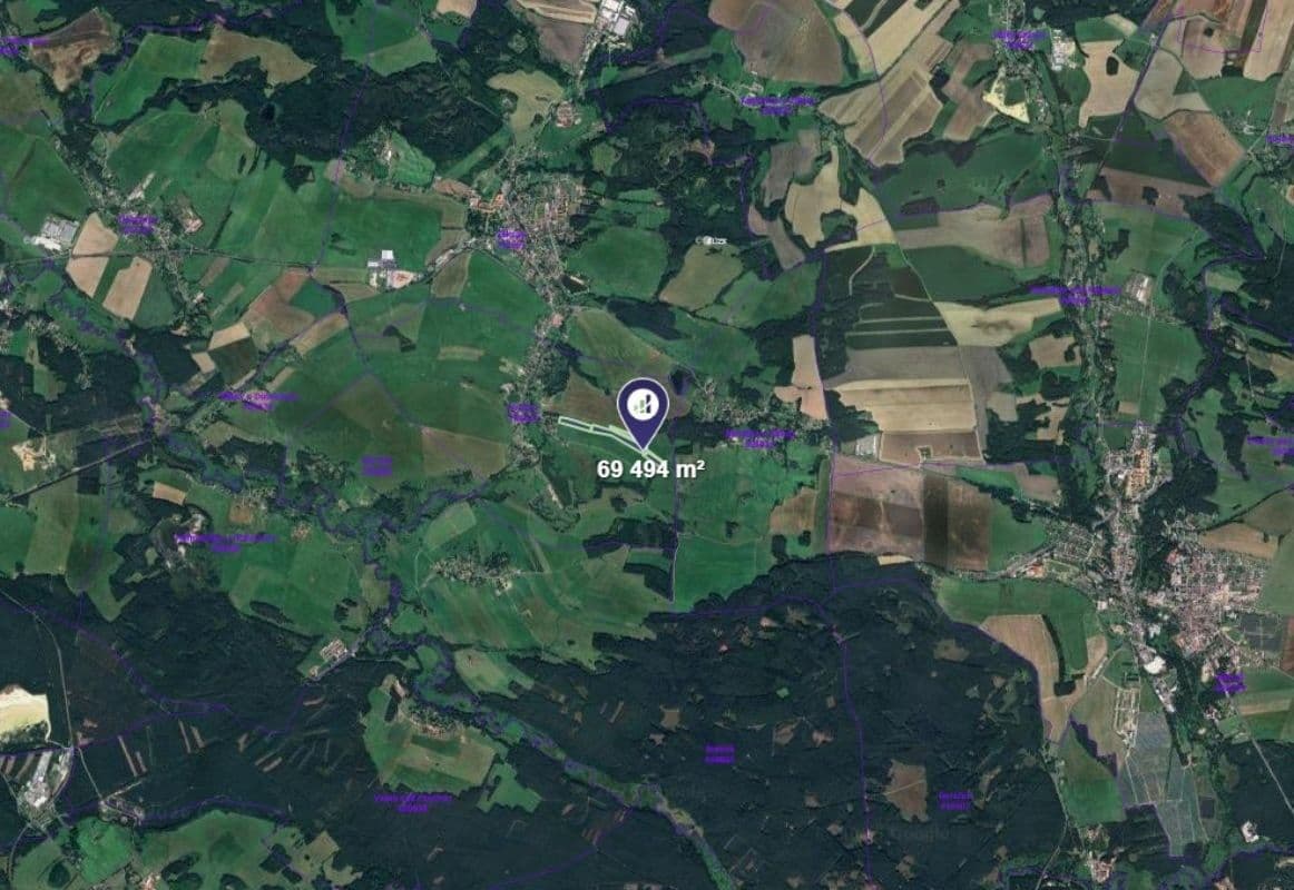 plot for sale, 8,687 m², Zákupy, Liberecký Region plot for sale, 8,687 m², Zákupy, Liberecký Region