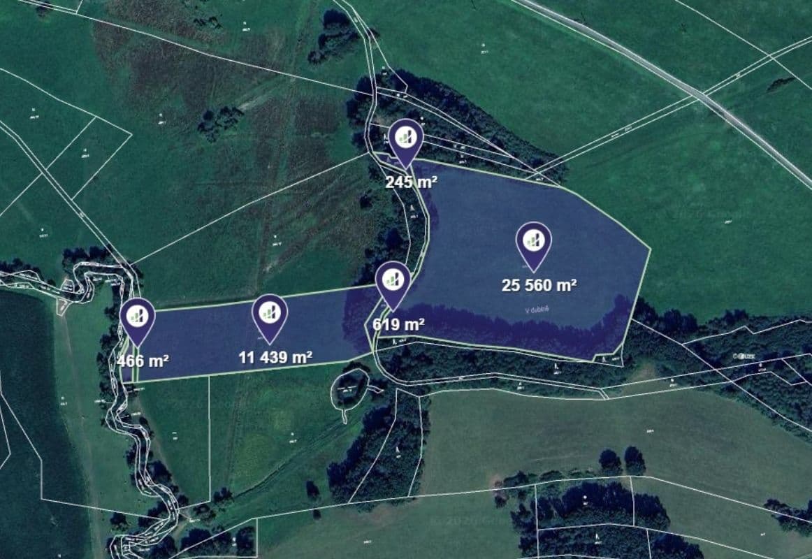 plot for sale, 4,791 m², Zákupy, Liberecký Region plot for sale, 4,791 m², Zákupy, Liberecký Region