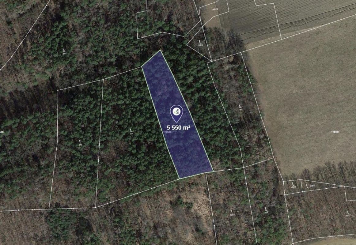 plot for sale, 1,388 m², Nové Dvory, Středočeský Region plot for sale, 1,388 m², Nové Dvory, Středočeský Region