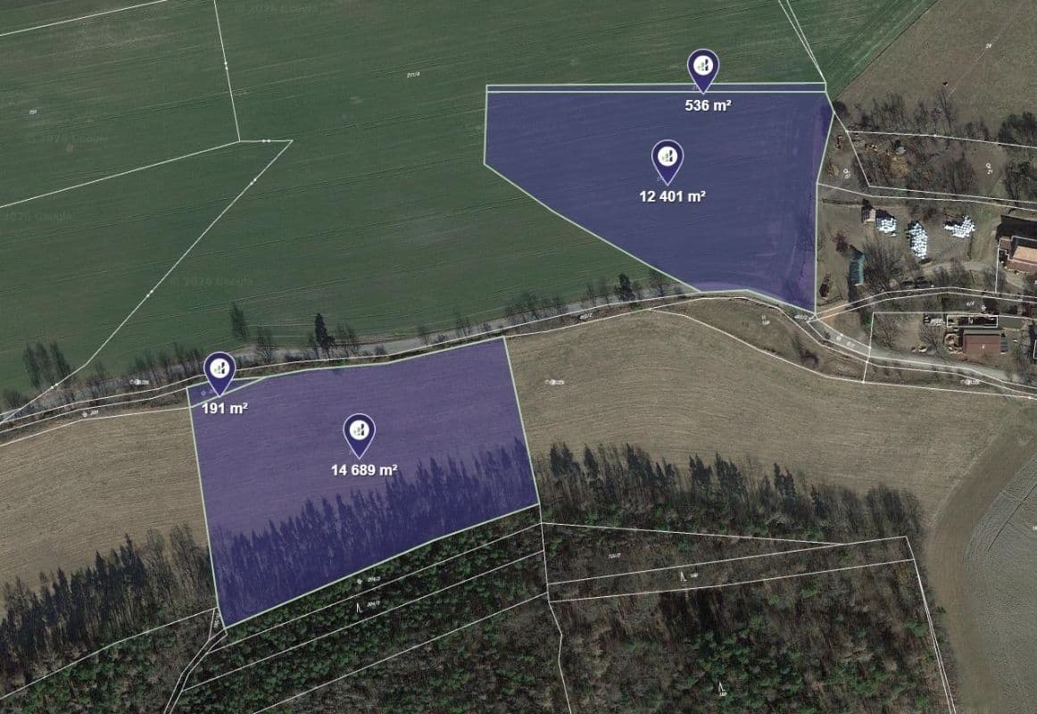 plot for sale, 6,954 m², Nové Dvory, Středočeský Region plot for sale, 6,954 m², Nové Dvory, Středočeský Region