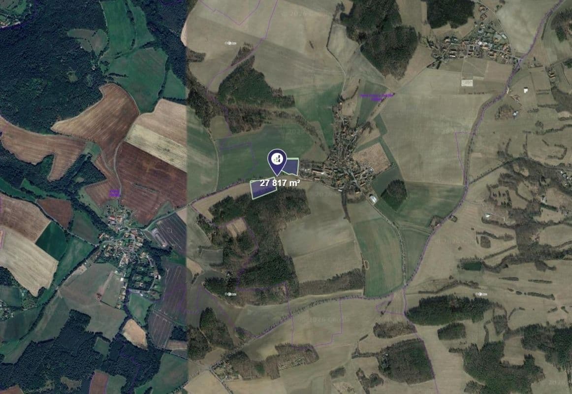 plot for sale, 6,954 m², Nové Dvory, Středočeský Region plot for sale, 6,954 m², Nové Dvory, Středočeský Region