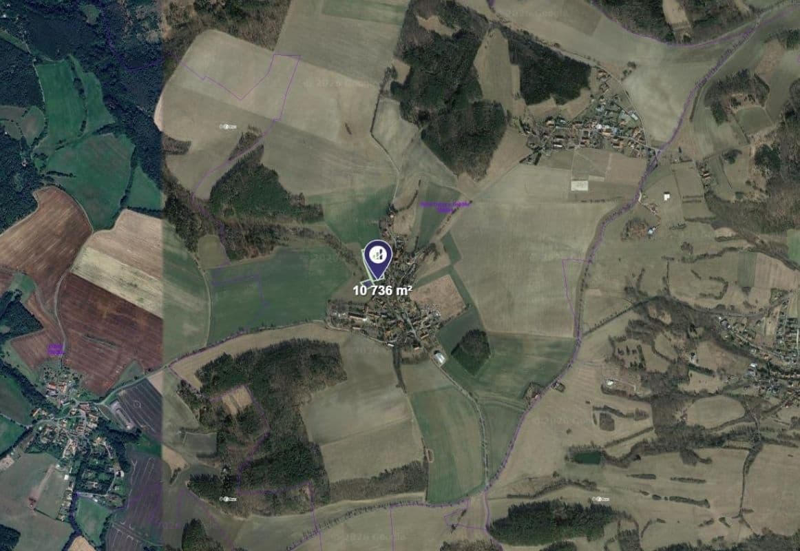 plot for sale, 2,684 m², Nové Dvory, Středočeský Region plot for sale, 2,684 m², Nové Dvory, Středočeský Region