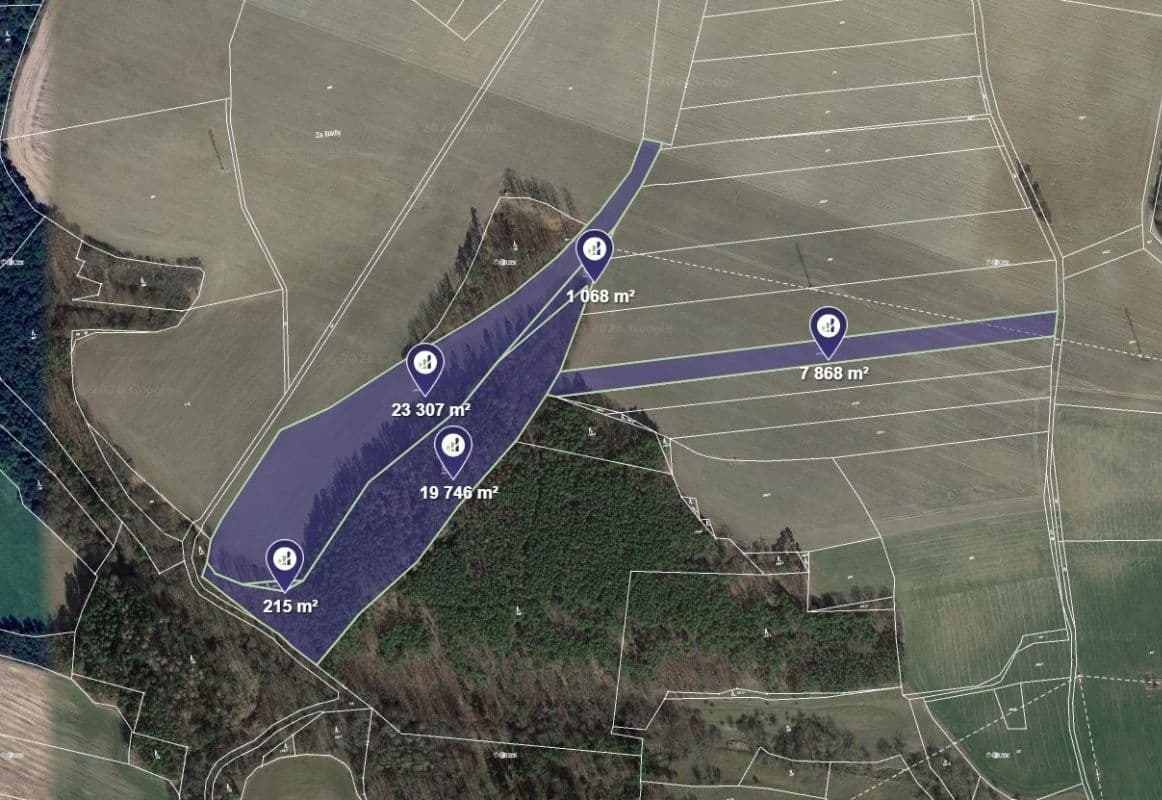 plot for sale, 13,051 m², Nové Dvory, Středočeský Region plot for sale, 13,051 m², Nové Dvory, Středočeský Region