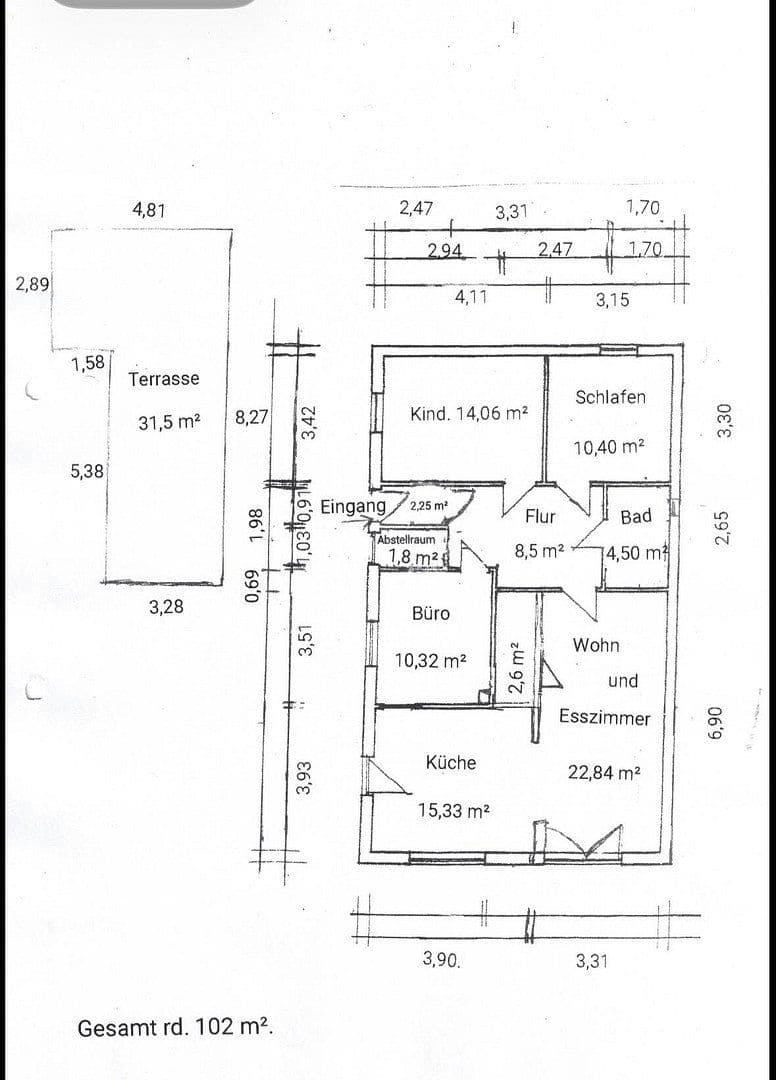 4 bedroom flat for sale, 102 m², Weyhe, Lower Saxony 4 bedroom flat for sale, 102 m², Weyhe, Lower Saxony