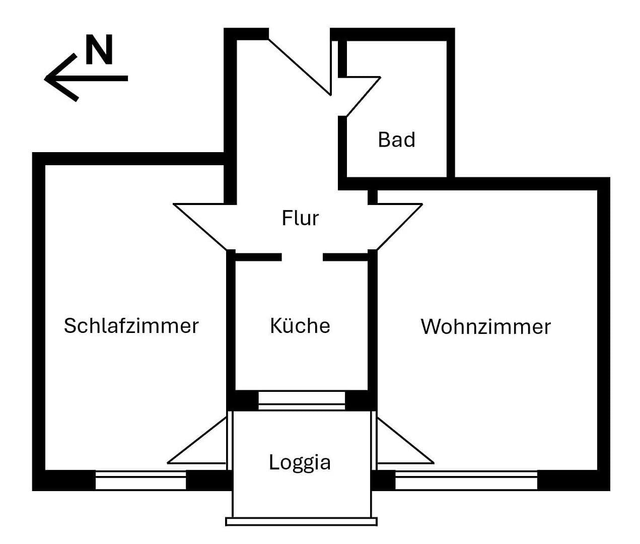 2 bedroom flat for sale, 55 m², Wietzegraben 74b, Hanover, Lower Saxony 2 bedroom flat for sale, 55 m², Wietzegraben 74b, Hanover, Lower Saxony