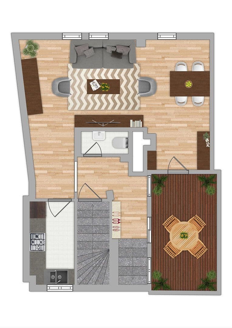 3 bedroom flat to rent, 97 m², Rathhausstraße 7, Hofheim am Taunus, Hesse 3 bedroom flat to rent, 97 m², Rathhausstraße 7, Hofheim am Taunus, Hesse
