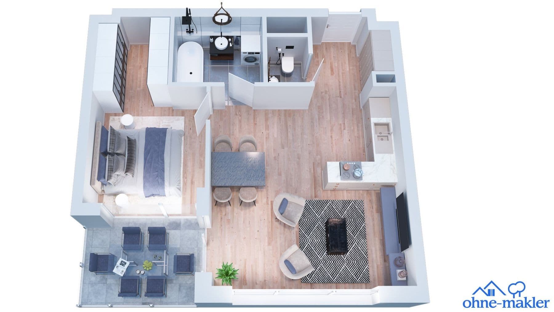 2 bedroom flat for sale, 48 m², Adolf Czettel Gasse 9, Wien, Vienna 2 bedroom flat for sale, 48 m², Adolf Czettel Gasse 9, Wien, Vienna