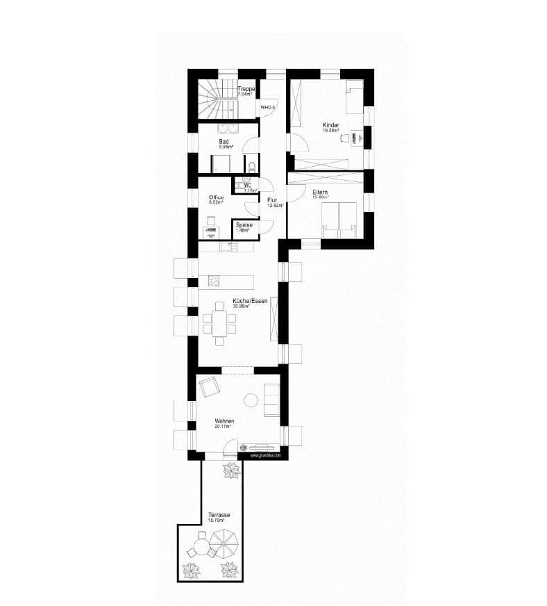 5 bedroom flat to rent, 141 m², Sudetendeutsche Straße 31a, München, Bavaria 5 bedroom flat to rent, 141 m², Sudetendeutsche Straße 31a, München, Bavaria