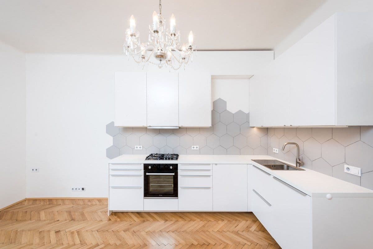 1 bedroom with open-plan kitchen flat to rent, 53 m², Krokova, Prague, Prague 1 bedroom with open-plan kitchen flat to rent, 53 m², Krokova, Prague, Prague