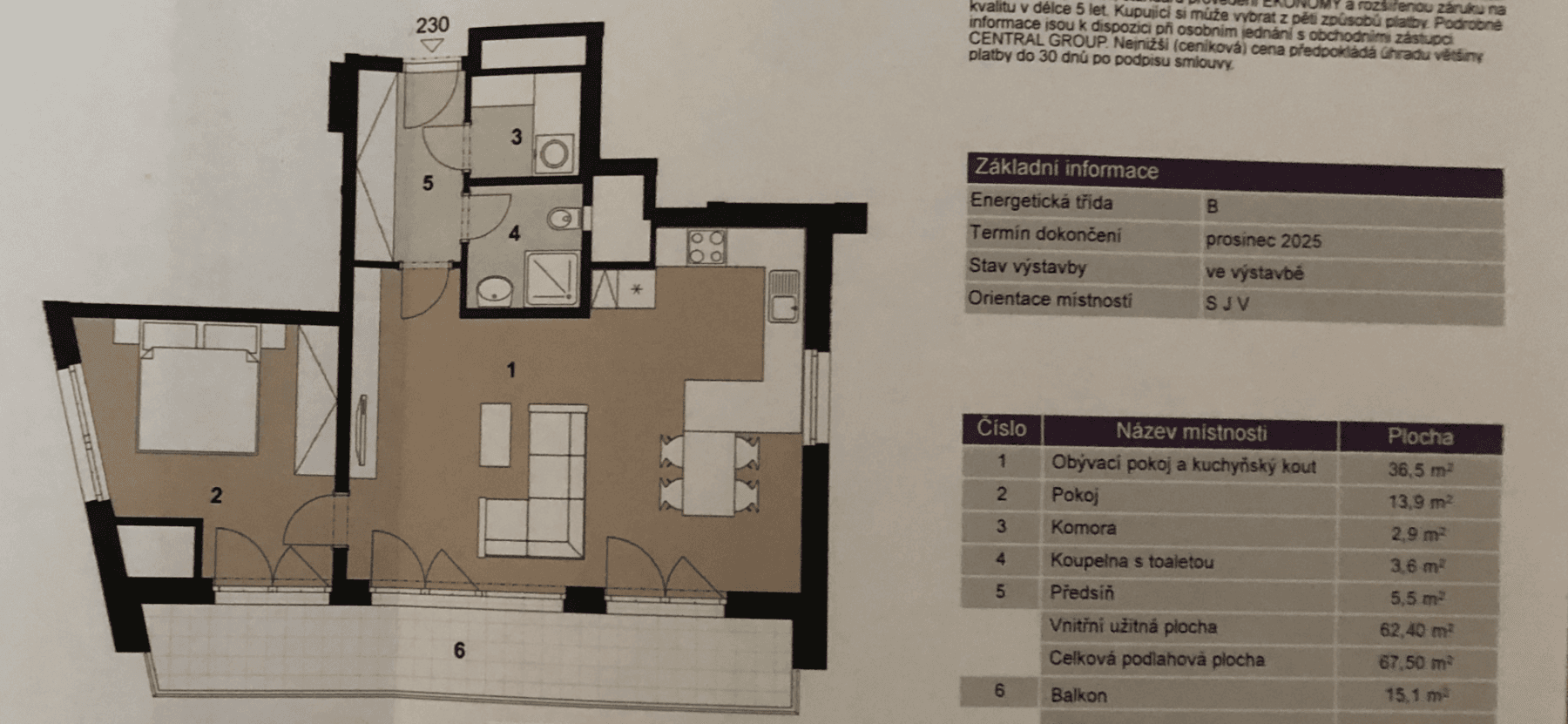 1 bedroom with open-plan kitchen flat to rent, 63 m², Pod Harfou, Prague, Prague 1 bedroom with open-plan kitchen flat to rent, 63 m², Pod Harfou, Prague, Prague