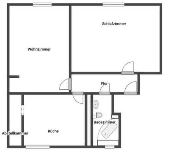 1 bedroom with open-plan kitchen flat to rent, 64 m², Brunhildenweg 22, Gelsenkirchen, North Rhine-Westphalia 1 bedroom with open-plan kitchen flat to rent, 64 m², Brunhildenweg 22, Gelsenkirchen, North Rhine-Westphalia