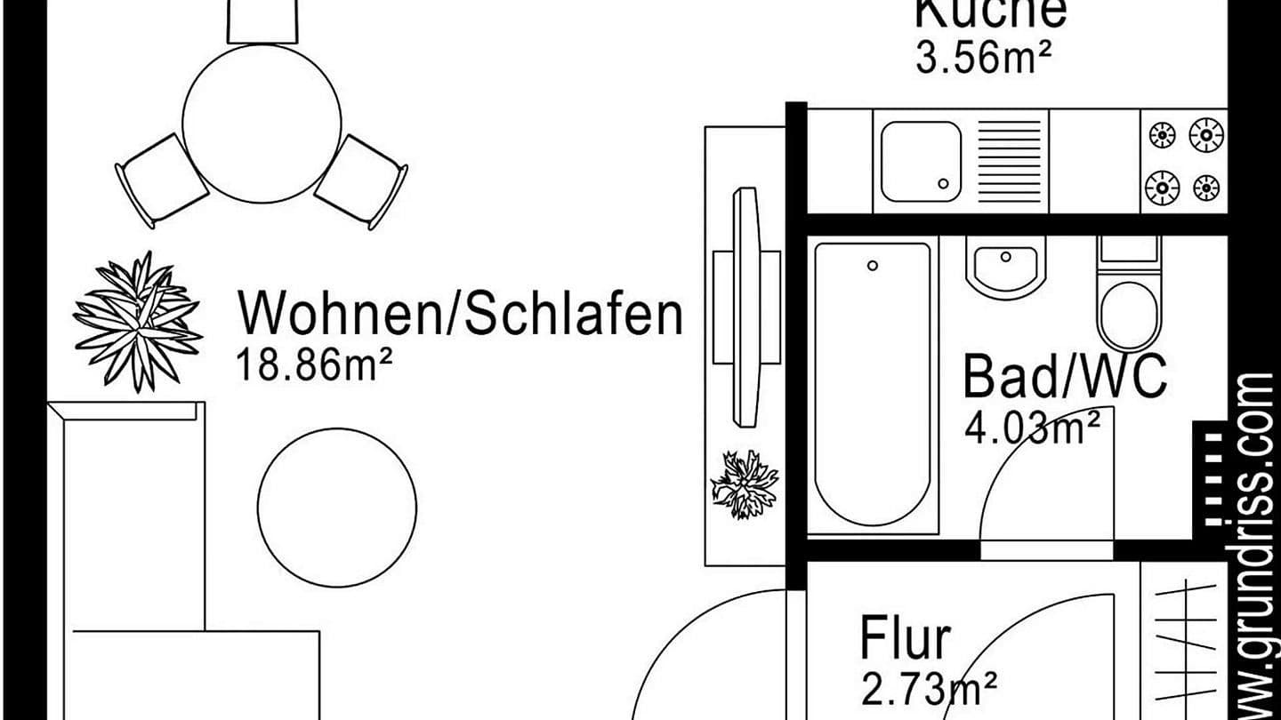 1 bedroom flat to rent, 29 m², München, Bavaria 1 bedroom flat to rent, 29 m², München, Bavaria