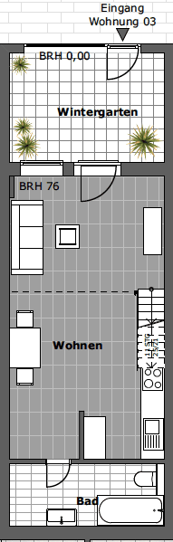 2 bedroom flat to rent, 61 m², Köln, North Rhine-Westphalia 2 bedroom flat to rent, 61 m², Köln, North Rhine-Westphalia
