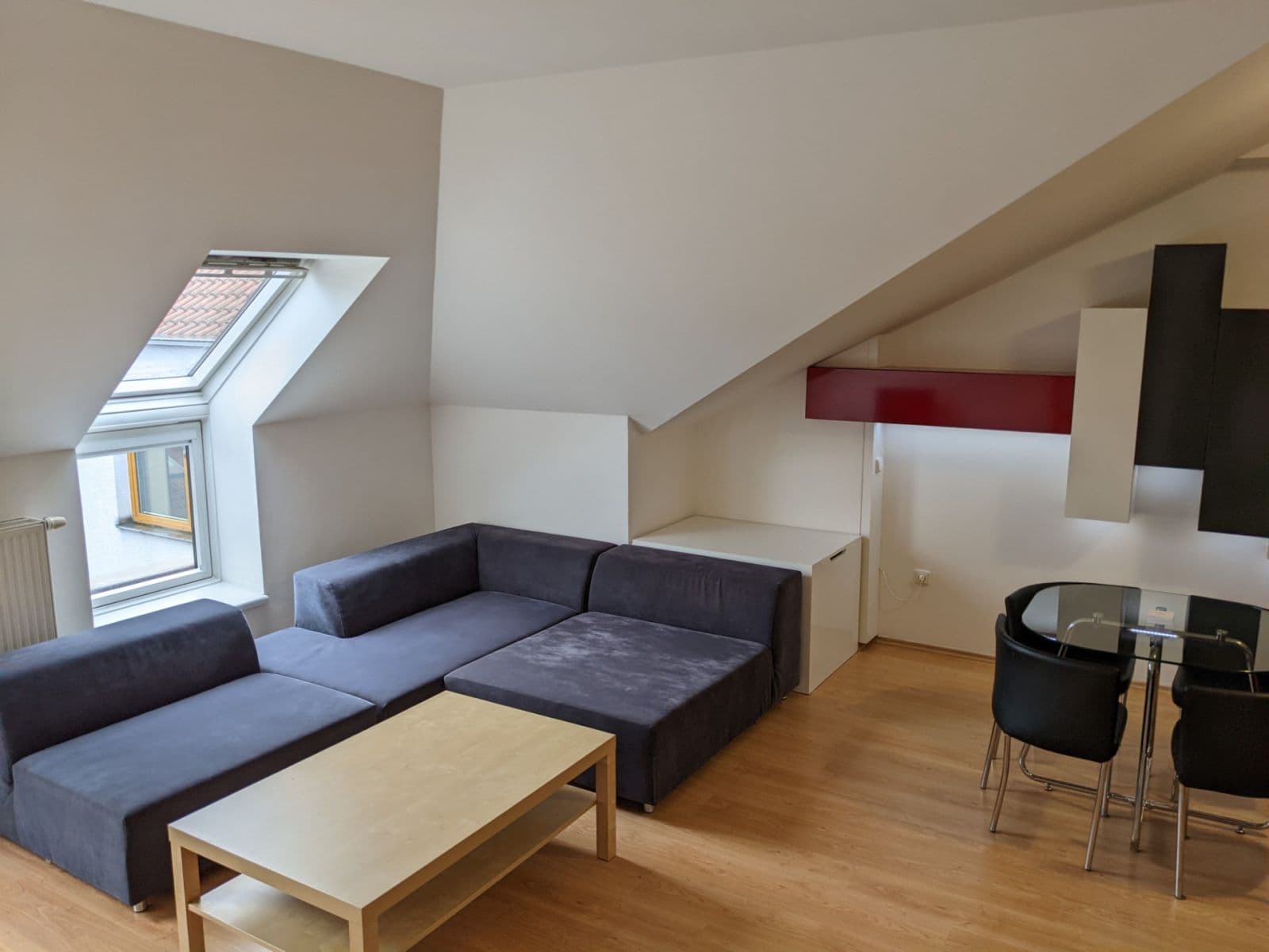 1 bedroom with open-plan kitchen flat to rent, 62 m², Na Lávce, Prague, Prague 1 bedroom with open-plan kitchen flat to rent, 62 m², Na Lávce, Prague, Prague