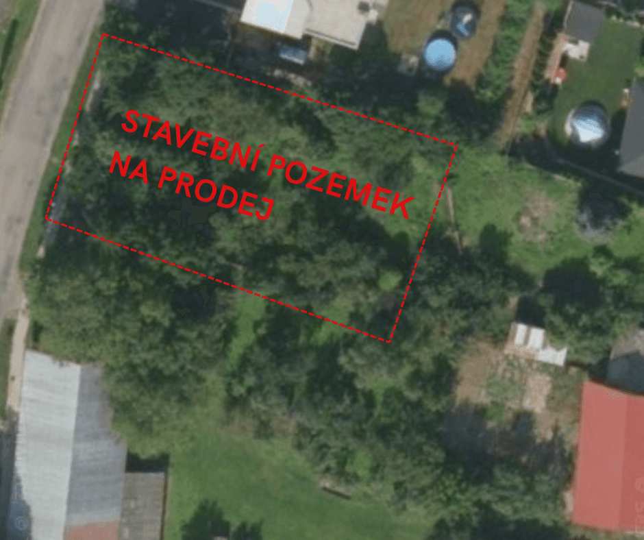 plot for sale, 780 m², Rataje, Zlínský Region plot for sale, 780 m², Rataje, Zlínský Region