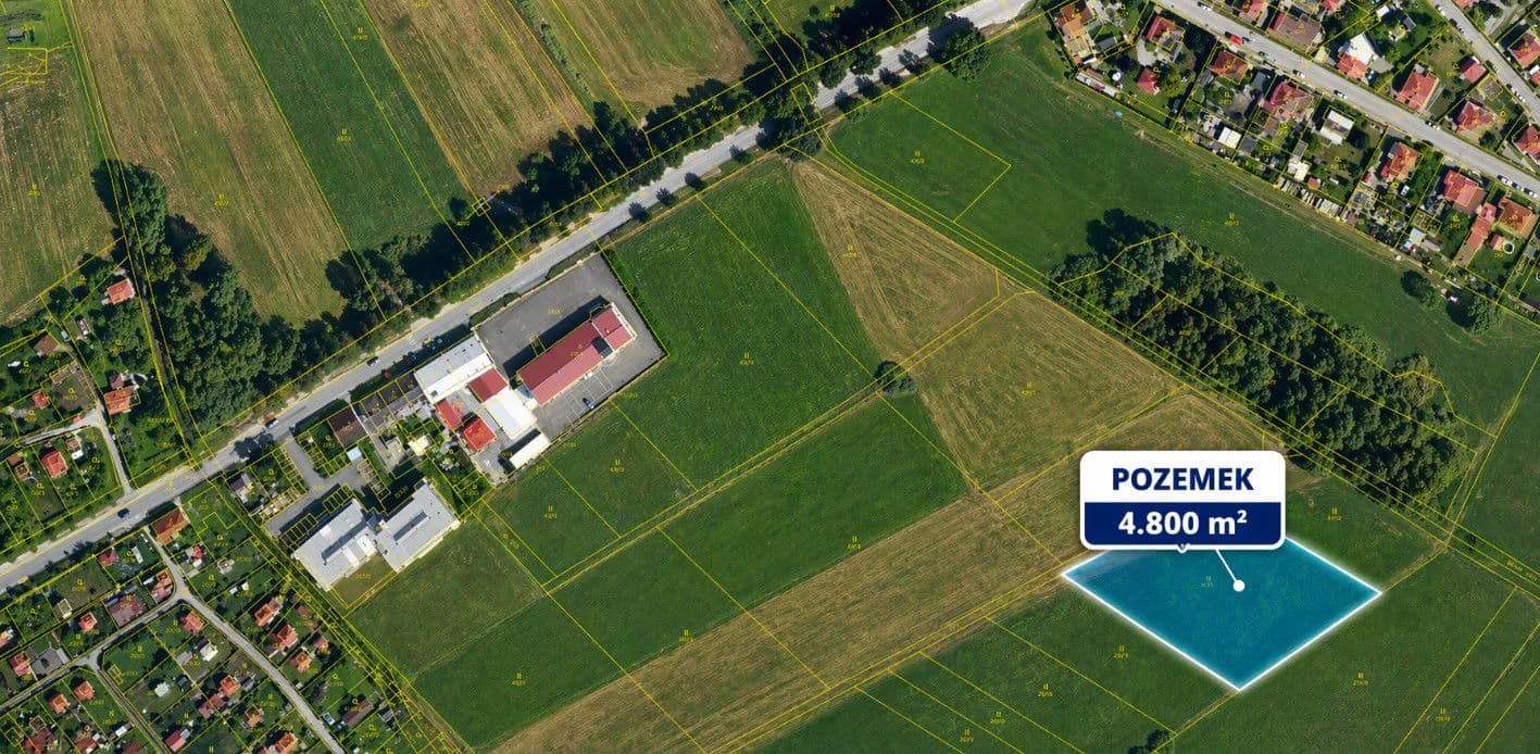 plot for sale, 4,800 m², Dukelská, Třeboň, Jihočeský Region plot for sale, 4,800 m², Dukelská, Třeboň, Jihočeský Region